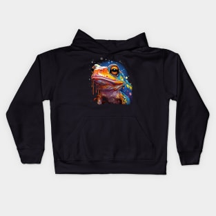 Frog Rainbow Kids Hoodie